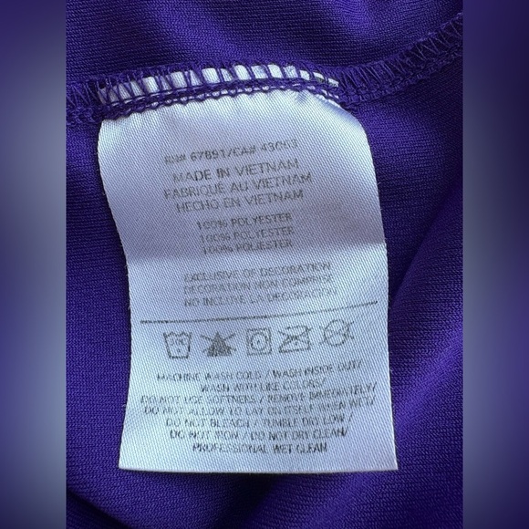 Nike Kids Purple Lakers Dynasty Jersey size:s - Picture 4 of 4